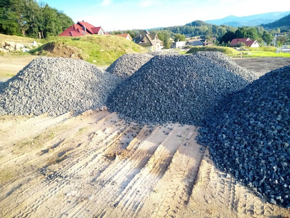 Kamień 0/31,5; Kamień 0/63, Grysy, Tłucznie, Miał kamienny