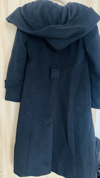Wełniany płaszcz