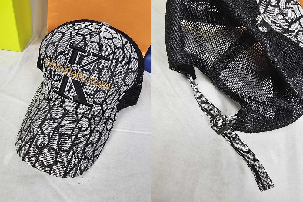 Czapka ralph z daszkiem calvin moschino premium