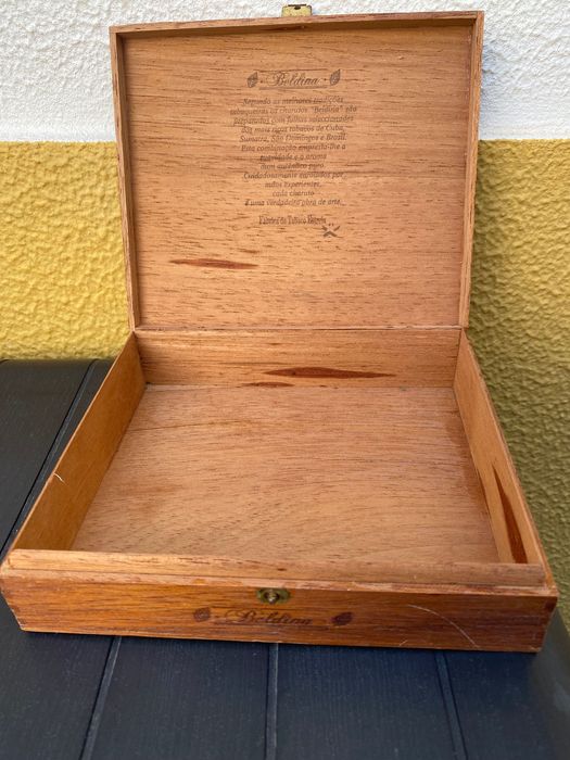 Caixa de Charutos Beldina – Fábrica de Tabaco Estrela (Açores)