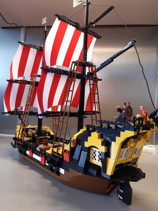 NOWE drukowane żagle Lego Pirates 6285 Black Seas Barracuda