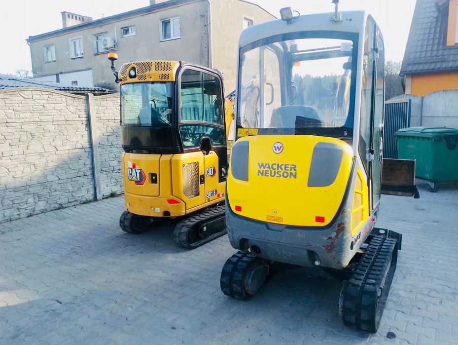 Wacker Neuson ET 18 VDS obrotnica poziomowanie pełen serwis