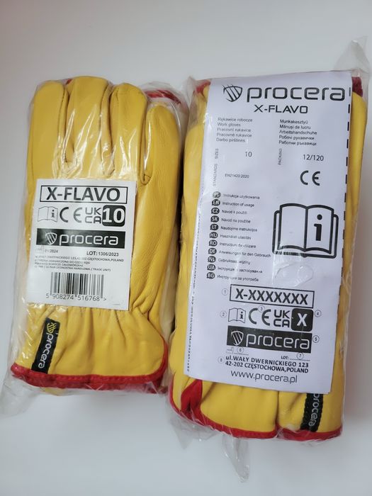 Перчатки рабочие кожаные X- FLAVO  размер 10