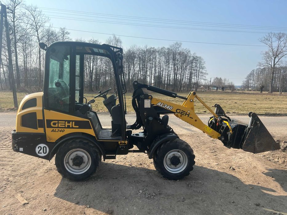 Miniładowarka Gehl AL340 ,2021 ROK (MANITOU SCHAFFER WEIDEMANN Bobcat