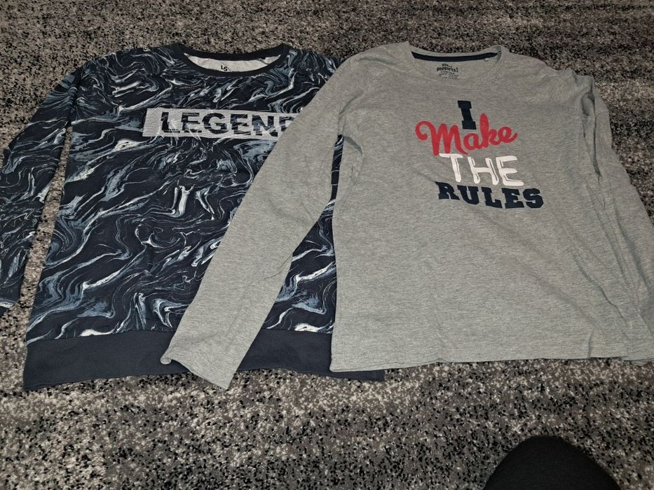 Koszulki na długi rękaw rozmiar 158/164cm