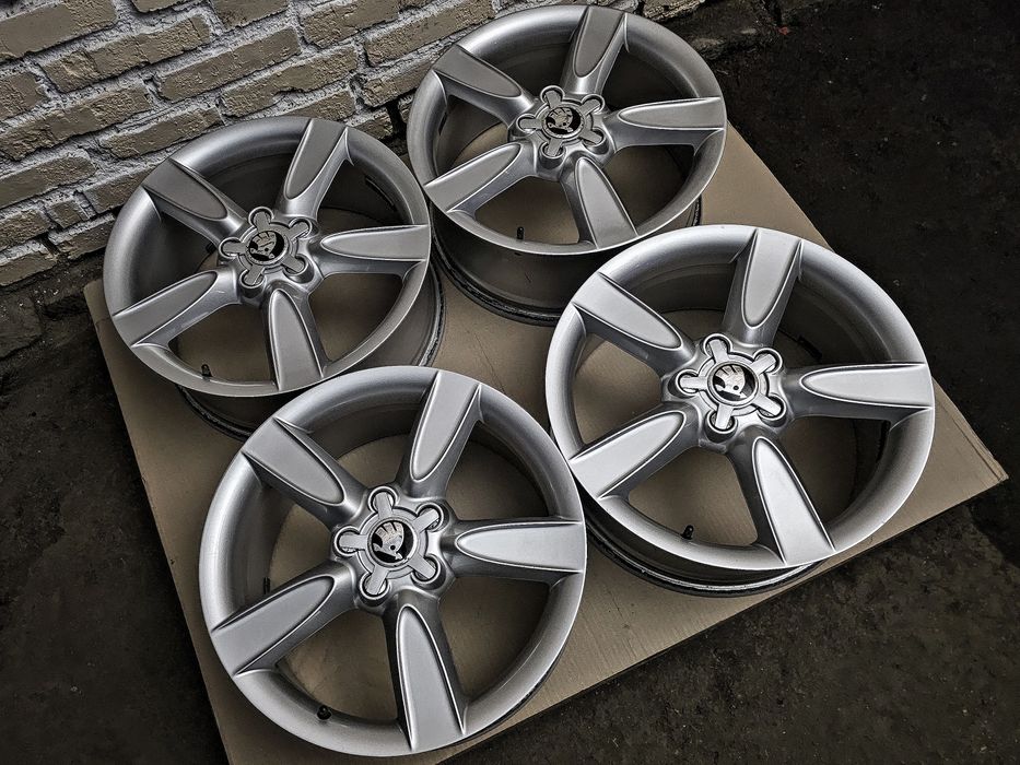 Диски R18 5x112 SKODA | Original | Germany | Рідна фарба | Комплект