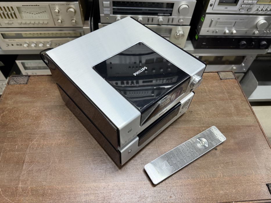 ‼️Lampowa wieża stereo Philips MCD908/12, z pilotem, Audio Room