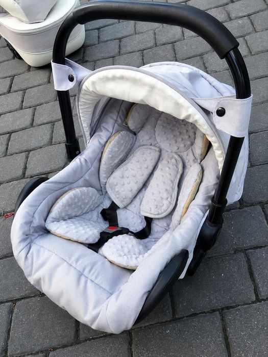 Wózek 3w1 ADBOR Ottis White