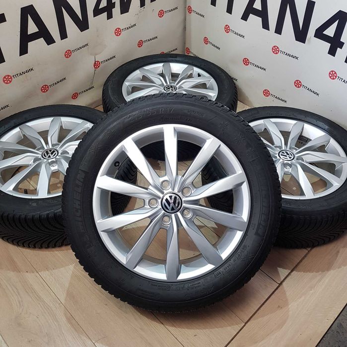 Диски VW R17 5x112 Golf Jetta Caddy T-Roc Skoda Octavia Leon Audi A3