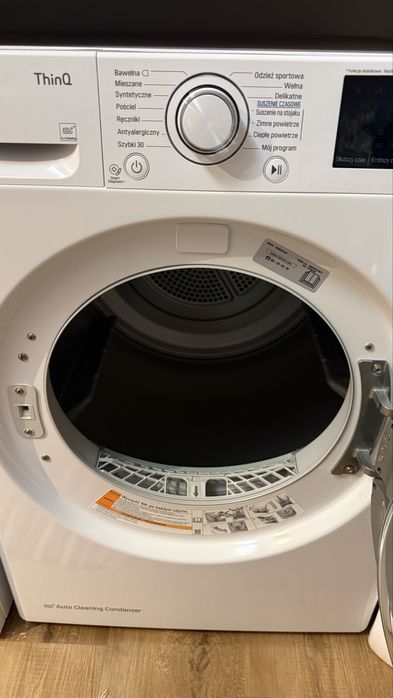 Suszarka LG 8 kg z pompą ciepła A+++ sprawna zadbana