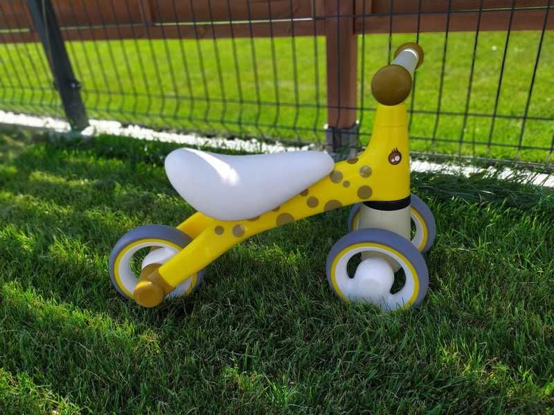 Rowerek biegowy trójkołowy Żyrafa -Ecotoys
