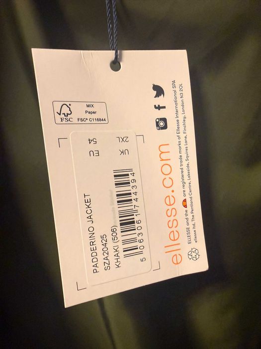 Nowa kurtka zimowa Ellesse XXL