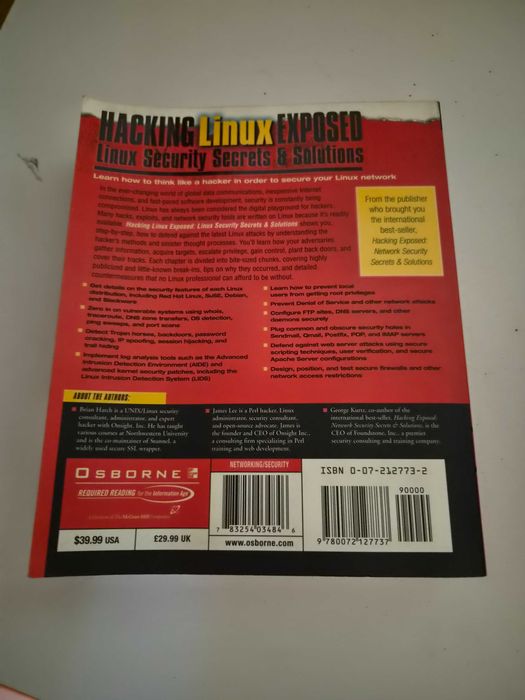 Hacking Linux Exposed — Linux Security Secrets & Solutions