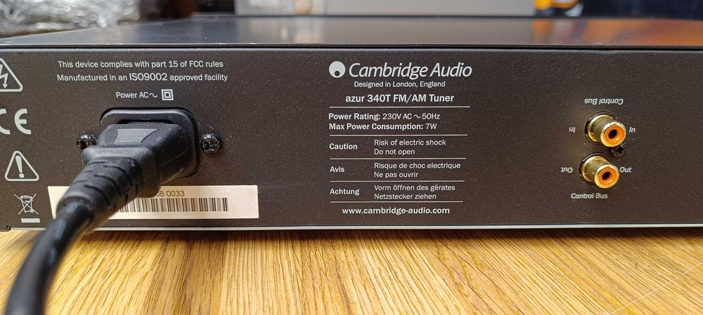 AM/FM тюнер   cambridge audio azur 340t