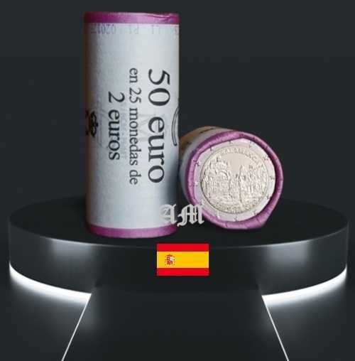 ESPANHA Rolo 2€ Cidade Velha de Salamanca