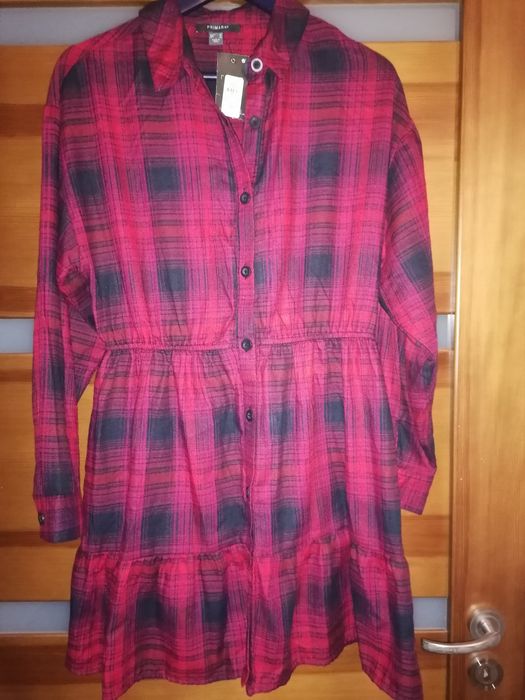Nowa sukienka w kartę, PRIMARK, rozm. L