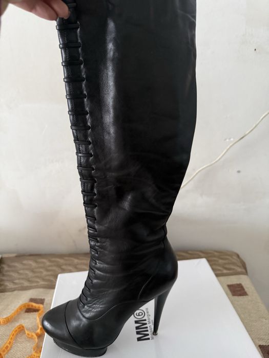 Сапоги коженные саша фабиани фирма