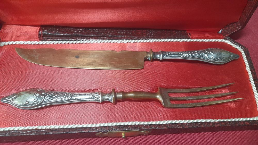 Prata talheres trinchar