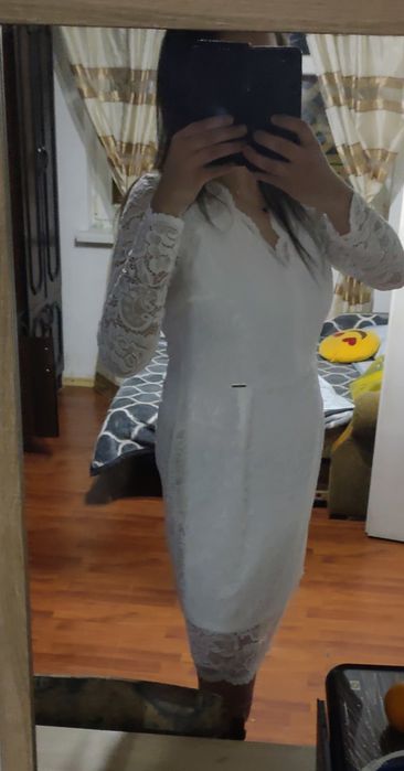 Elegancka sukienka ,,Numoco " koronka Xl