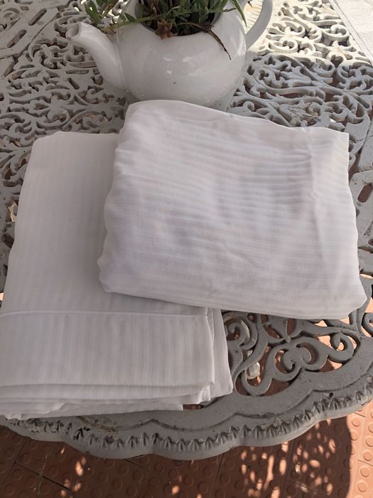 Lencois para cama de solteiro na vor branca