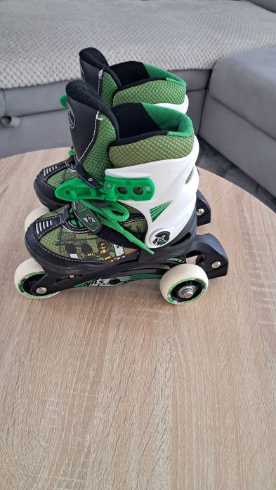 Rolki wrotki 2w1 regulowane rozm 26-29