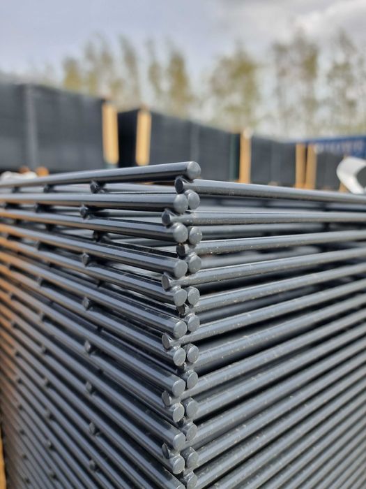 Panel ogrodzenie 2D PREMIUM drut 6/5/6 lakier 143cm bez przetłoczeń