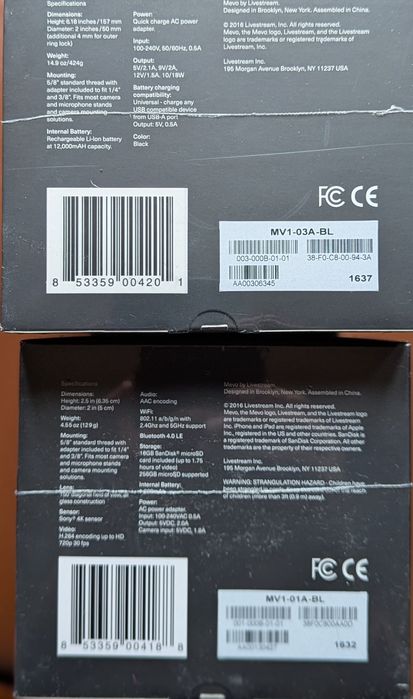 Новий комплект 4K Камера Mevo (Live Event Camera) + Акумулятор