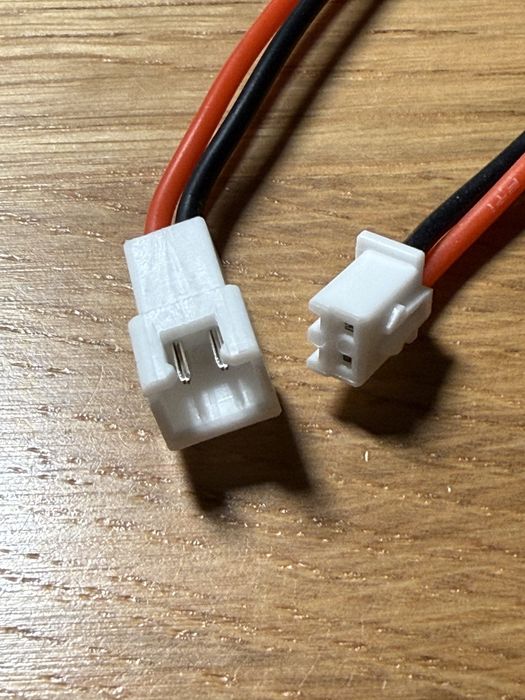 JST -XH  22 awg 2 пин удлинитель (переходник) 20 см