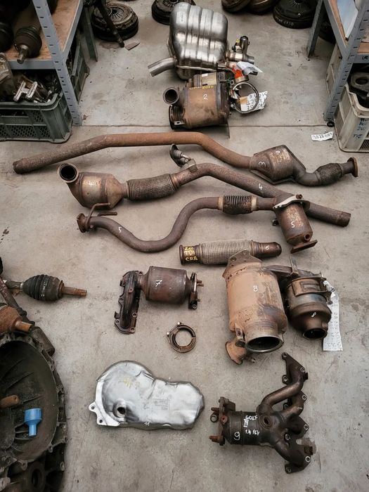 KATALIZATORY RURY WYDECHOWE DPF VOLKSWAGEN