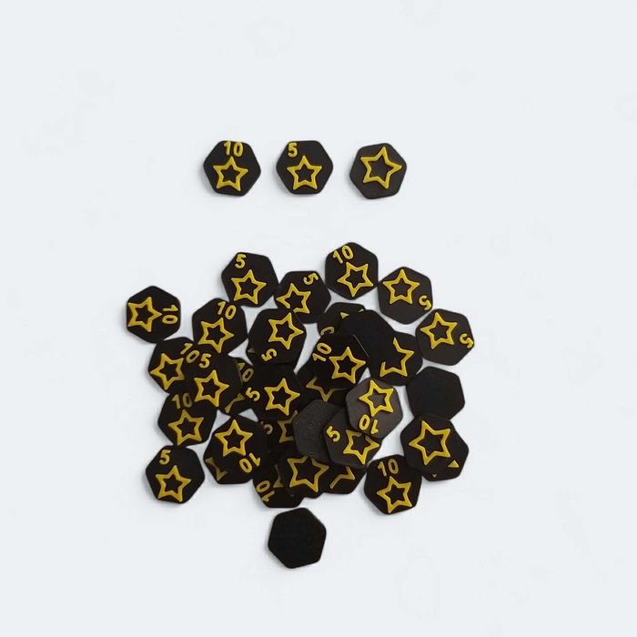 Terraformacja Marsa - kolorowe tokeny