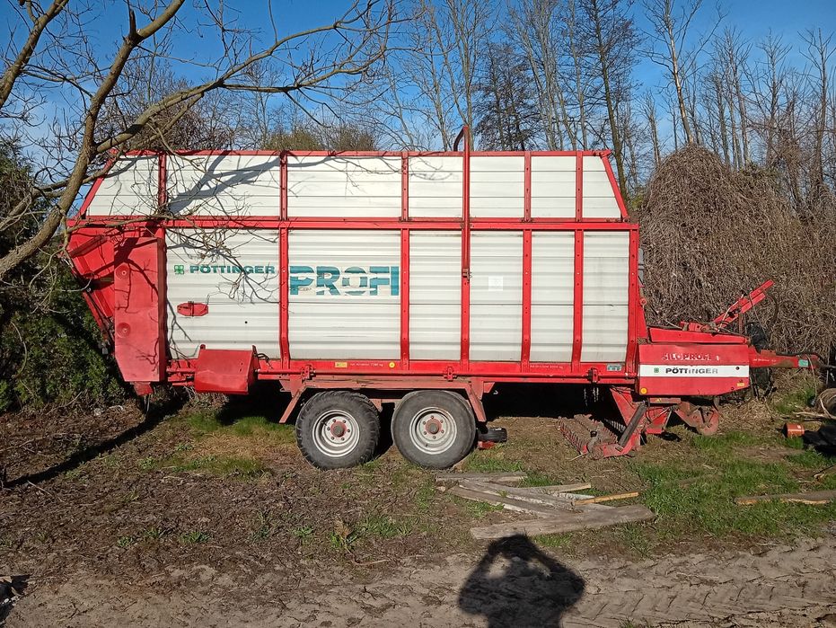 Pottinger siloprofi przyczepa objętościowa