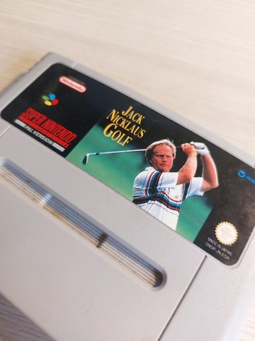Jogo Jack Nicklaus Golf para Super Nintendo (SNES)