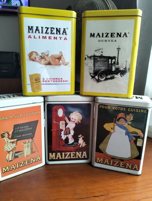 Latas comemorativas Maizena