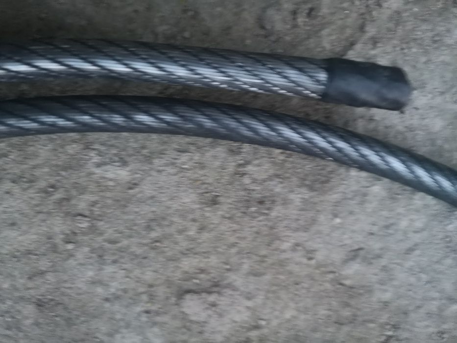 Lina stalowa prasowana linka drut F10 tanio warto