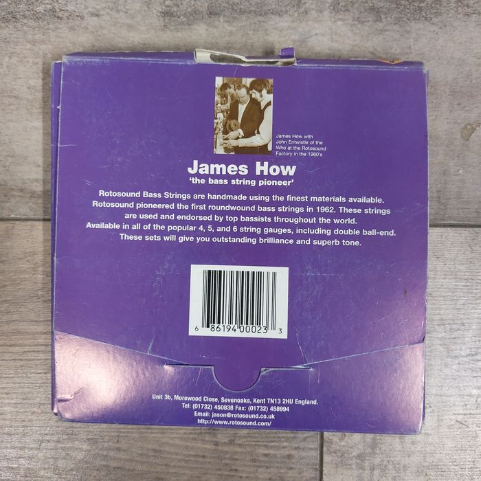 Rotosound RDB 66LD struny do gitary basowe Strinberger Double Ball End