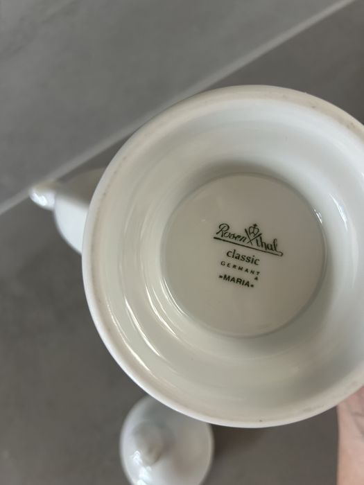 Dzbanek do kawy Rosenthal (dla 6 osób) Maria Biała