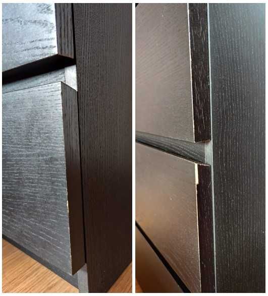 Conjunto Cama/Mesa cabeceira/Cómoda IKEA