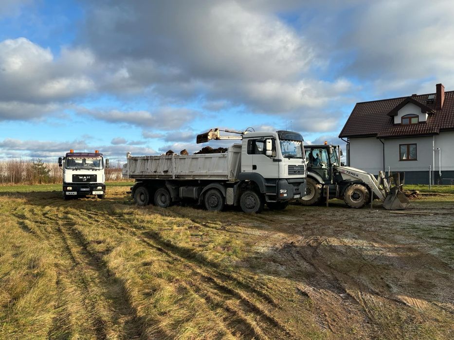 Uslugi ziemne koparką
