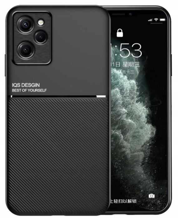 Plecki Etui Craibow do Xiaomi Poco X5 pro czarne