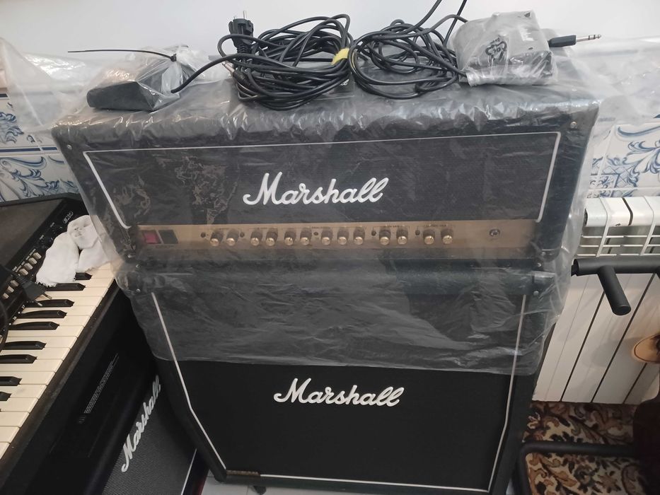 Cabeça Marshall a valvulas seminova DSL100