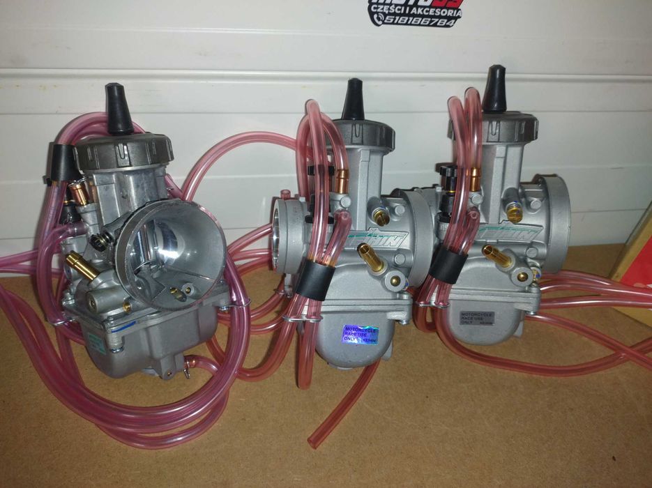 Gaźnik 125 250 Keihin 2T nowy komplet + dysze rm yz cr sx