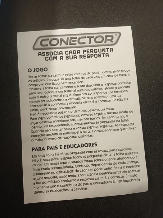 Jogo Lógica - Conector