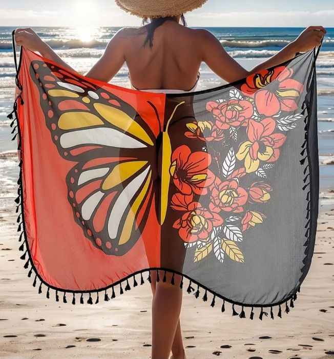 Tunika plażowa sukienka