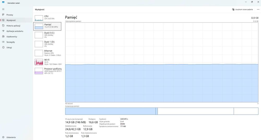 Komputer Stacjonarny i5-13600kf RX9070XT 32GB DDR4 2TB SSD M.2 +AIO240