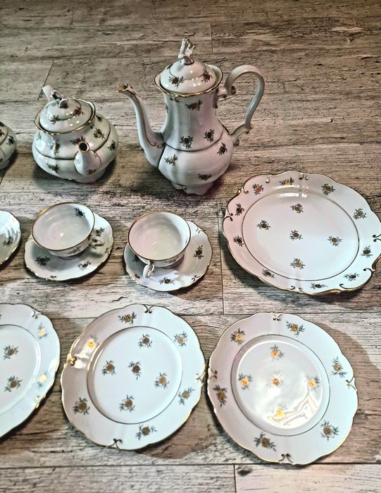 Чайний/кавовий сервіз кістяний фарфор JLMenau 1777 Carmen. Львів.