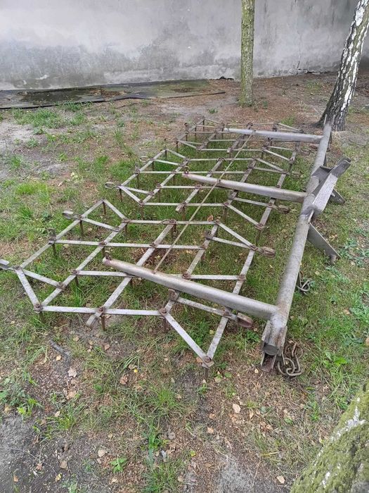 Brona zębowa 3-polowa rolnicza