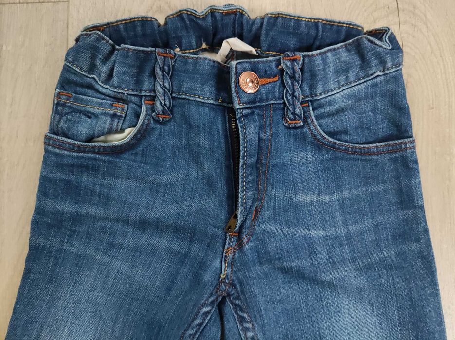 H&M SQIN spodnie jeansy rybaczki 6 - 7 lat roz. 122
