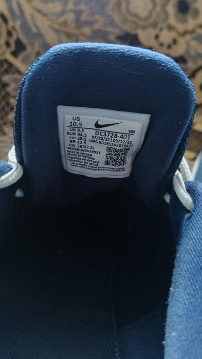 Кросівки Nike Revolution 6 Оригінал 44.5 розмір (28.5 см) Ідеальн