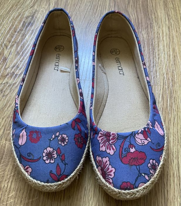 Espadryle Esmara. Balerinki, baleriny. 37