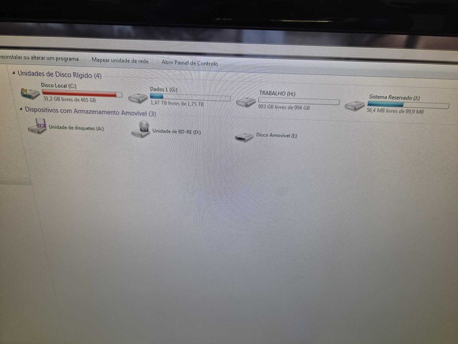 Computador + 2 monitores Lg, varios discos, grafica Asus - negociável